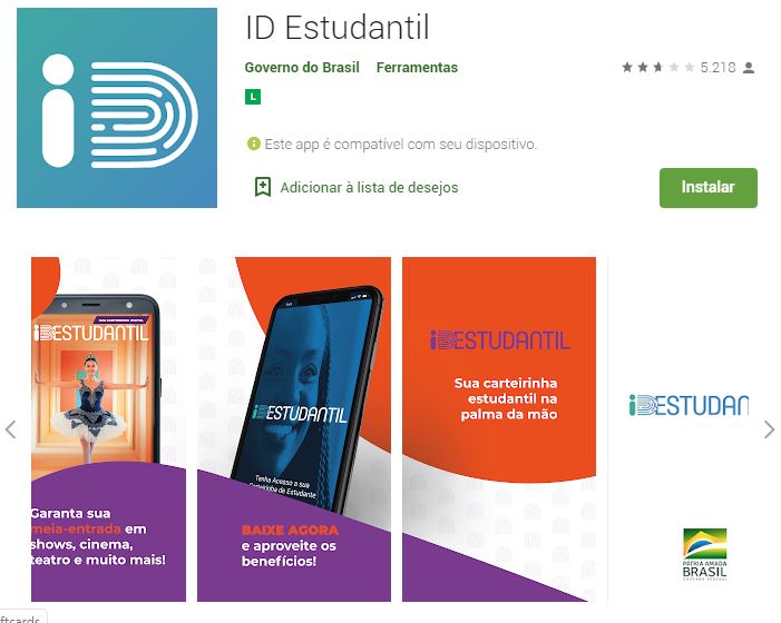 MEC lança aplicativo para emitir a carteirinha de estudante digital